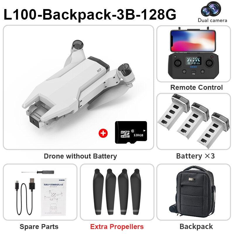 New L100 GPS V-type Drone - Professional Aerial HD Dual Camera EIS 2-Axis Gimbal V-type Double Rotor 30mins Long-Endurance RC Aircraft Professional Camera Drone 10 New L100 GPS V-type Drone - Professional Aerial HD Dual Camera EIS 2-Axis Gimbal V-type Double Rotor 30mins Long-Endurance RC Aircraft Professional Camera Drone - Image 10