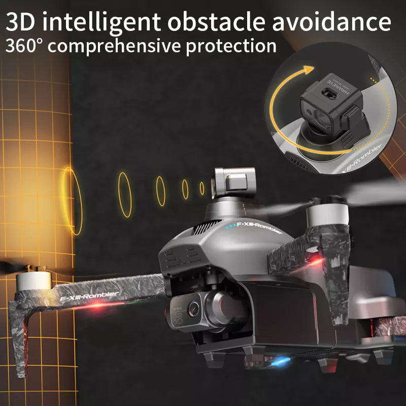 4DRC F13 - GPS Drone 8k Profesional HD Camera 3KM EIS 3-axis Anti-Shake Gimbal FPV Drone Christmas gifts Professional Camera Drone 4 4DRC F13 - GPS Drone 8k Profesional HD Camera 3KM EIS 3-axis Anti-Shake Gimbal FPV Drone Christmas gifts Professional Camera Drone - Image 4