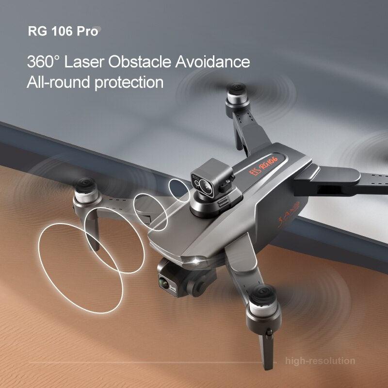 RG106 MAX Drone - Professional GPS 6K HD Dual HD Camera with 3-Axis Gimbal FPV Obstacle Avoidance Brushless Foldable Quadcopter Toys Professional Camera Drone 27 RG106 MAX Drone - Professional GPS 6K HD Dual HD Camera with 3-Axis Gimbal FPV Obstacle Avoidance Brushless Foldable Quadcopter Toys Professional Camera Drone - Image 27