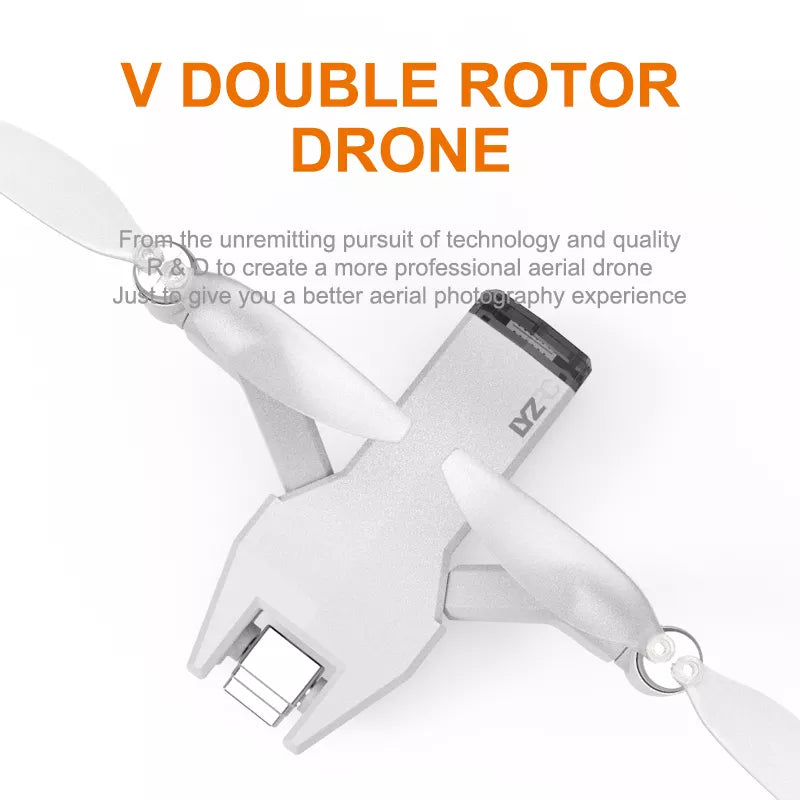L100 Drone - 2023 Professional GPS 2.7K V-Type Drone 30mins Aerial HD Dual Camera EIS 2-Axis Gimbal V-type Double Rotor Toys Professional Camera Drone 4 L100 Drone - 2023 Professional GPS 2.7K V-Type Drone 30mins Aerial HD Dual Camera EIS 2-Axis Gimbal V-type Double Rotor Toys Professional Camera Drone — изображение 4
