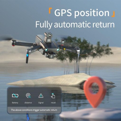 S802 Pro Drone - 4K HD Professional HD Camera GPS Laser Obstacle Avoidance 3-Axis Gimbal 5G WiFi FPV Dron RC Quadcopter Professional Camera Drone 24 S802 Pro Drone - 4K HD Professional HD Camera GPS Laser Obstacle Avoidance 3-Axis Gimbal 5G WiFi FPV Dron RC Quadcopter Professional Camera Drone - صورة S802 Pro Drone - 4K HD Professional HD Camera GPS Laser Obstacle Avoidance 3-Axis Gimbal 5G WiFi FPV Dron RC Quadcopter Professional Camera Drone - صورة 24