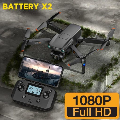 S802 Pro Drone - 4K HD Professional HD Camera GPS Laser Obstacle Avoidance 3-Axis Gimbal 5G WiFi FPV Dron RC Quadcopter Professional Camera Drone 13 S802 Pro Drone - 4K HD Professional HD Camera GPS Laser Obstacle Avoidance 3-Axis Gimbal 5G WiFi FPV Dron RC Quadcopter Professional Camera Drone - صورة S802 Pro Drone - 4K HD Professional HD Camera GPS Laser Obstacle Avoidance 3-Axis Gimbal 5G WiFi FPV Dron RC Quadcopter Professional Camera Drone - صورة 13