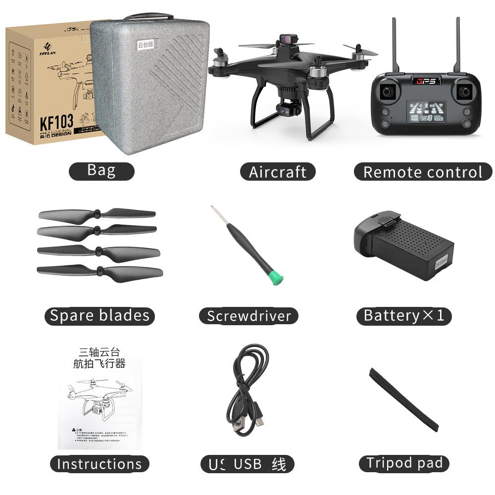 KFPLAN KF103 Drone - Obstacle Avoidance 4K HD Camera 3-Axis Gimbal Anti-Shake Photography Brushless quadcopter Professional Camera Drone 5 KFPLAN KF103 Drone - Obstacle Avoidance 4K HD Camera 3-Axis Gimbal Anti-Shake Photography Brushless quadcopter Professional Camera Drone — изображение 5