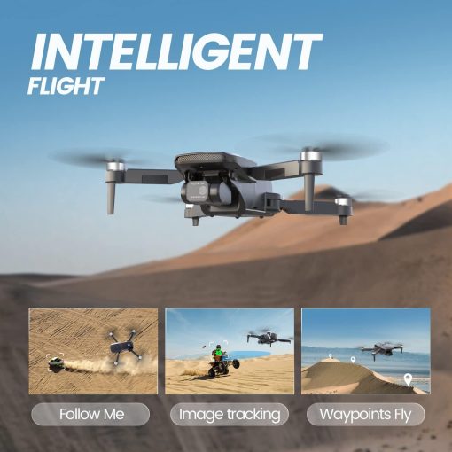 Holy Stone HS360 GPS Drone - for Adults with Rock Steady Camera 4K HD Photo 2-axis Gimbal, FPV Quadcopter for Beginners,Brushless Motor,46Mins Flight Time,Long Range,5GHz Wifi,Follow Me,Auto Return Home Professional Camera Drone - Image 4