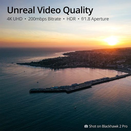 EXO Blackhawk 2 Pro - Professional 48MP 4K HD HDR Drone. 5 Mile Range, 35 Minute Battery, Obstacle Avoidance, 4K HD UHD Camera. 1/1.3in CMOS Sensor, 48MP, Follow-Me, Return to Home, +15 more. Industry-Leading Professional Drone. Professional Camera Drone - Image 4