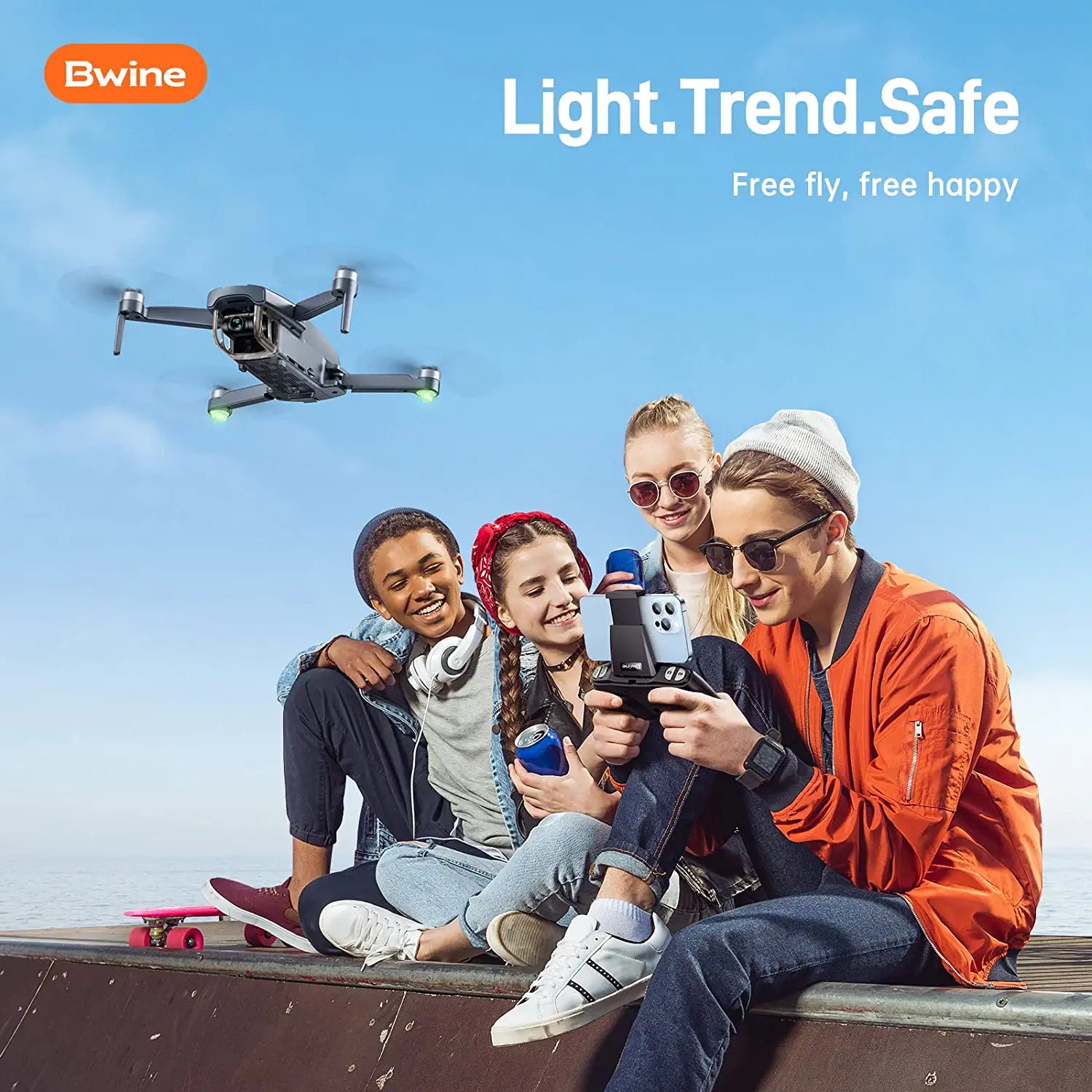 Bwine F7 MINI Drone - with 60Mins GPS 4K HD UHD Camera for Adults - 5GH FPV RC Quadcopter with Brushless Motor, Auto Return, Follow Me, Circle Fly, Waypoint Fly, Altitude Hold, Two Battery Long Flight, Customized Carrying Case Professional Camera Drone 6 Bwine F7 MINI Drone - with 60Mins GPS 4K HD UHD Camera for Adults - 5GH FPV RC Quadcopter with Brushless Motor, Auto Return, Follow Me, Circle Fly, Waypoint Fly, Altitude Hold, Two Battery Long Flight, Customized Carrying Case Professional Camera Drone — изображение 6