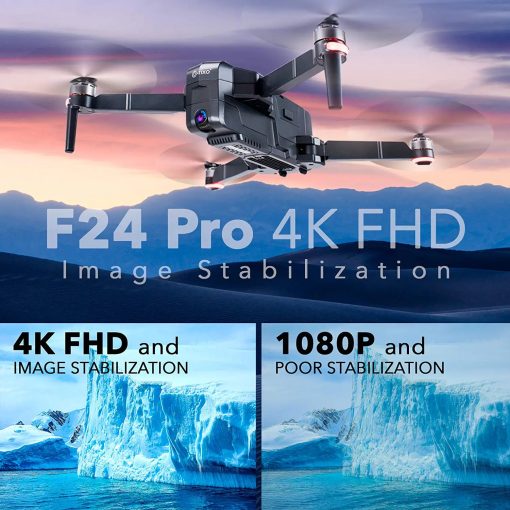 Contixo F24 Pro drones - with camera for adults 4K HD UHD Foldable RC Quadcopter GPS Return Home, FPV Camera Compatible with VR - 30 Minutes Flight Time - Foldable Brushless Motors - With Carrying Case Professional Camera Drone 6 Contixo F24 Pro drones - with camera for adults 4K HD UHD Foldable RC Quadcopter GPS Return Home, FPV Camera Compatible with VR - 30 Minutes Flight Time - Foldable Brushless Motors - With Carrying Case Professional Camera Drone - صورة Contixo F24 Pro drones - with camera for adults 4K HD UHD Foldable RC Quadcopter GPS Return Home, FPV Camera Compatible with VR - 30 Minutes Flight Time - Foldable Brushless Motors - With Carrying Case Professional Camera Drone - صورة 6