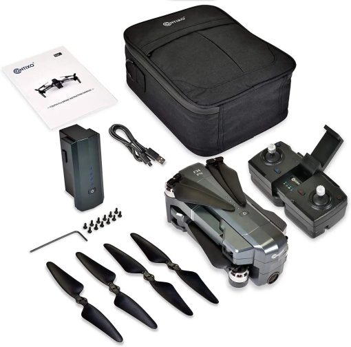 Contixo F24 Pro drones - with camera for adults 4K HD UHD Foldable RC Quadcopter GPS Return Home, FPV Camera Compatible with VR - 30 Minutes Flight Time - Foldable Brushless Motors - With Carrying Case Professional Camera Drone 3 Contixo F24 Pro drones - with camera for adults 4K HD UHD Foldable RC Quadcopter GPS Return Home, FPV Camera Compatible with VR - 30 Minutes Flight Time - Foldable Brushless Motors - With Carrying Case Professional Camera Drone - صورة Contixo F24 Pro drones - with camera for adults 4K HD UHD Foldable RC Quadcopter GPS Return Home, FPV Camera Compatible with VR - 30 Minutes Flight Time - Foldable Brushless Motors - With Carrying Case Professional Camera Drone - صورة 3