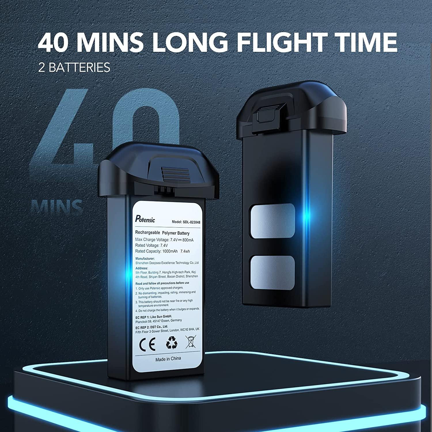 Potensic P5 Drone - with Camera for Adults 4K, FPV RC GPS Drone for Beginners, 5G WiFi Transmission, Auto Return Home, Follow Me, Altitude Hold, 40 Mins Long Flight Professional Camera Drone 6 Potensic P5 Drone - with Camera for Adults 4K, FPV RC GPS Drone for Beginners, 5G WiFi Transmission, Auto Return Home, Follow Me, Altitude Hold, 40 Mins Long Flight Professional Camera Drone - Image 6