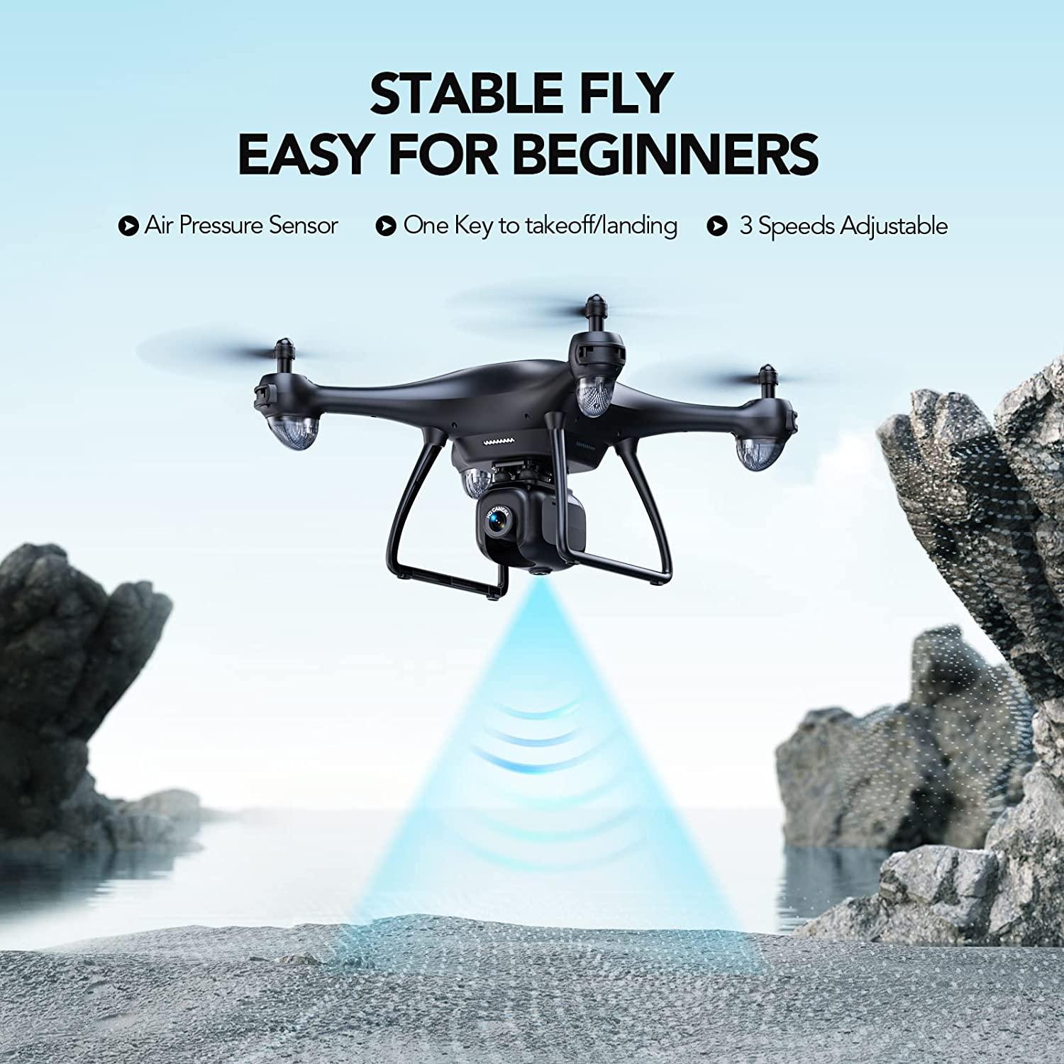 Potensic P5 Drone - with Camera for Adults 4K, FPV RC GPS Drone for Beginners, 5G WiFi Transmission, Auto Return Home, Follow Me, Altitude Hold, 40 Mins Long Flight Professional Camera Drone 4 Potensic P5 Drone - with Camera for Adults 4K, FPV RC GPS Drone for Beginners, 5G WiFi Transmission, Auto Return Home, Follow Me, Altitude Hold, 40 Mins Long Flight Professional Camera Drone - Image 4