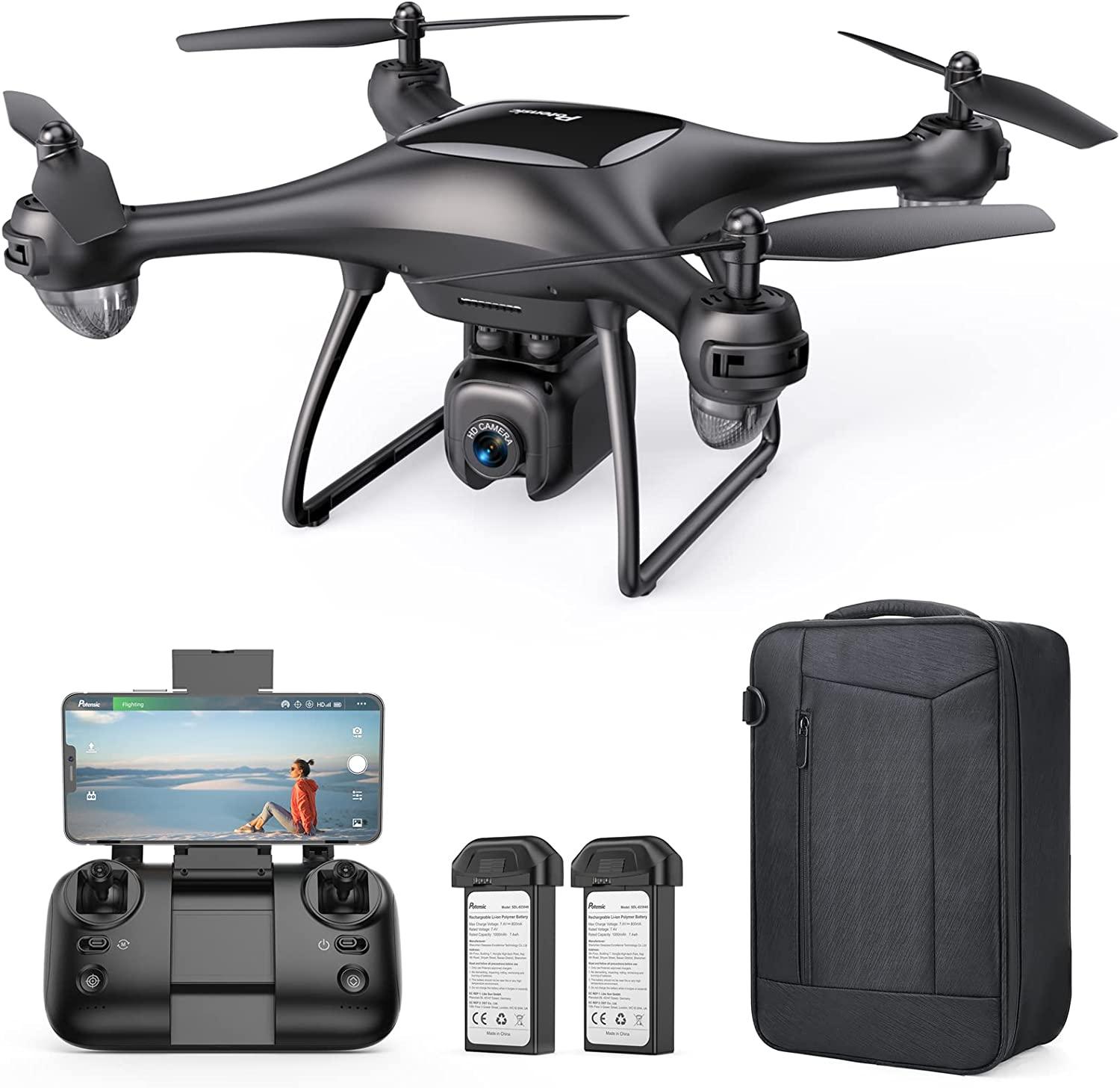 Potensic P5 Drone - with Camera for Adults 4K, FPV RC GPS Drone for Beginners, 5G WiFi Transmission, Auto Return Home, Follow Me, Altitude Hold, 40 Mins Long Flight Professional Camera Drone 1 Potensic P5 Drone - with Camera for Adults 4K, FPV RC GPS Drone for Beginners, 5G WiFi Transmission, Auto Return Home, Follow Me, Altitude Hold, 40 Mins Long Flight Professional Camera Drone