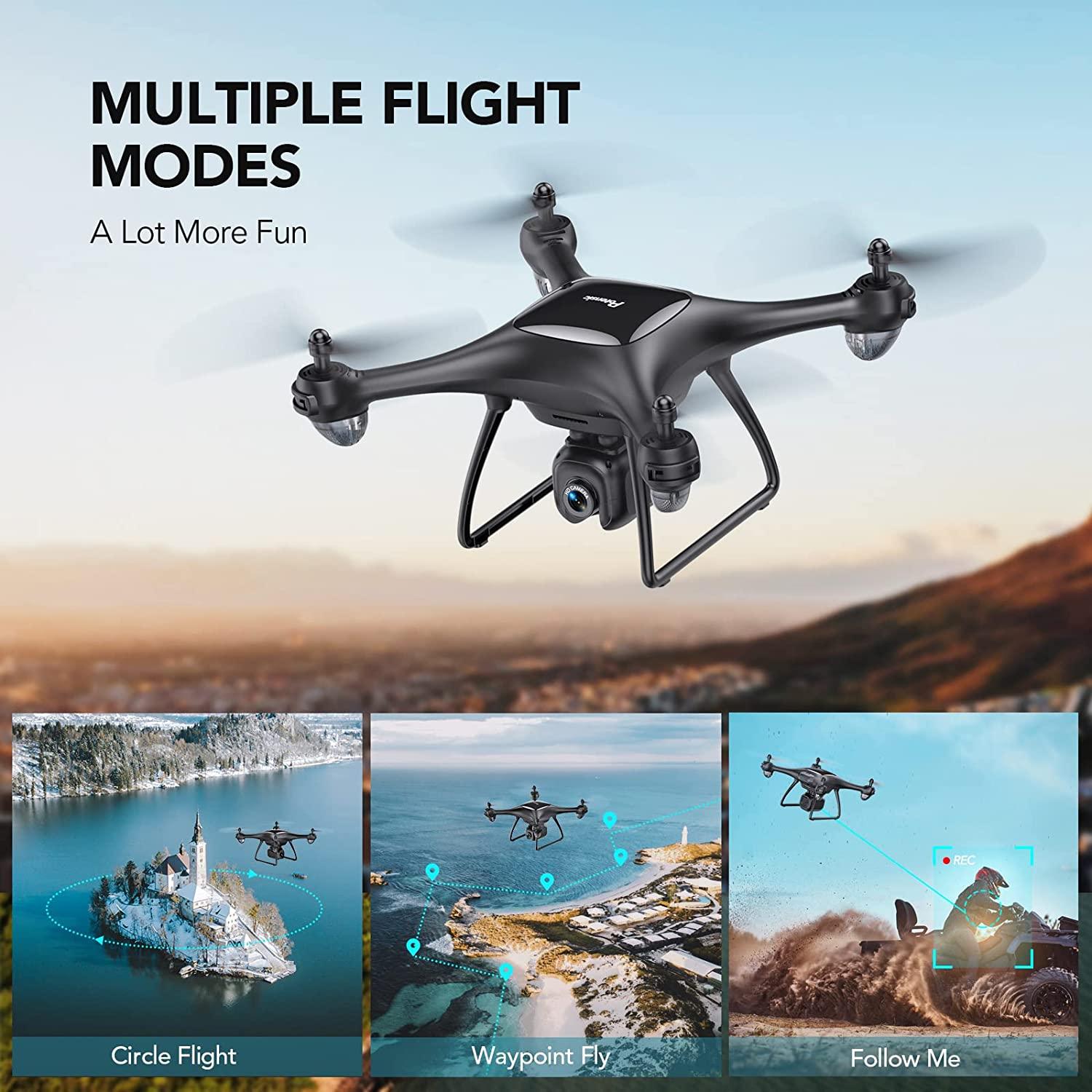 Potensic P5 Drone - with Camera for Adults 4K, FPV RC GPS Drone for Beginners, 5G WiFi Transmission, Auto Return Home, Follow Me, Altitude Hold, 40 Mins Long Flight Professional Camera Drone 2 Potensic P5 Drone - with Camera for Adults 4K, FPV RC GPS Drone for Beginners, 5G WiFi Transmission, Auto Return Home, Follow Me, Altitude Hold, 40 Mins Long Flight Professional Camera Drone - Image 2