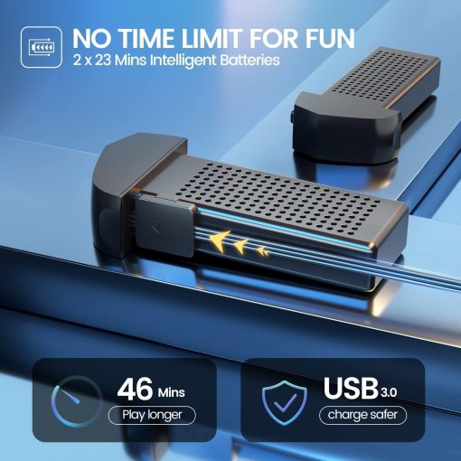 Holy Stone HS175D GPS Drone - with 4K HD Camera for Adults RC Quadcopter with Auto Return, Follow Me, Brushless Motor, Circle Fly, Waypoint Fly, Altitude Hold, Headless Mode, 46 Mins Long Flight Professional Camera Drone 6 Holy Stone HS175D GPS Drone - with 4K HD Camera for Adults RC Quadcopter with Auto Return, Follow Me, Brushless Motor, Circle Fly, Waypoint Fly, Altitude Hold, Headless Mode, 46 Mins Long Flight Professional Camera Drone - صورة Holy Stone HS175D GPS Drone - with 4K HD Camera for Adults RC Quadcopter with Auto Return, Follow Me, Brushless Motor, Circle Fly, Waypoint Fly, Altitude Hold, Headless Mode, 46 Mins Long Flight Professional Camera Drone - صورة 6