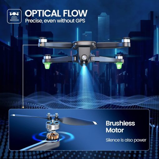 Holy Stone HS175D GPS Drone - with 4K HD Camera for Adults RC Quadcopter with Auto Return, Follow Me, Brushless Motor, Circle Fly, Waypoint Fly, Altitude Hold, Headless Mode, 46 Mins Long Flight Professional Camera Drone 5 Holy Stone HS175D GPS Drone - with 4K HD Camera for Adults RC Quadcopter with Auto Return, Follow Me, Brushless Motor, Circle Fly, Waypoint Fly, Altitude Hold, Headless Mode, 46 Mins Long Flight Professional Camera Drone - صورة Holy Stone HS175D GPS Drone - with 4K HD Camera for Adults RC Quadcopter with Auto Return, Follow Me, Brushless Motor, Circle Fly, Waypoint Fly, Altitude Hold, Headless Mode, 46 Mins Long Flight Professional Camera Drone - صورة 5