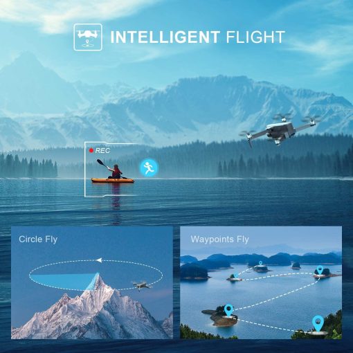 DEERC DE22 GPS Drone - with 4K HD Camera 2-axis Gimbal, EIS Anti-Shake, 5G FPV Live Video Brushless Motor, Auto Return Home, Selfie, Follow Me, Waypoints, Circle Fly 52Min Flight with Carrycase Professional Camera Drone 4 DEERC DE22 GPS Drone - with 4K HD Camera 2-axis Gimbal, EIS Anti-Shake, 5G FPV Live Video Brushless Motor, Auto Return Home, Selfie, Follow Me, Waypoints, Circle Fly 52Min Flight with Carrycase Professional Camera Drone - صورة DEERC DE22 GPS Drone - with 4K HD Camera 2-axis Gimbal, EIS Anti-Shake, 5G FPV Live Video Brushless Motor, Auto Return Home, Selfie, Follow Me, Waypoints, Circle Fly 52Min Flight with Carrycase Professional Camera Drone - صورة 4