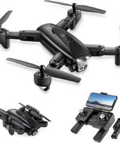 UranHub UG600 Drone - with Camera 4K HD UHD for Adults, GPS Foldable FPV RC Quadcopte for Beginners with 2 Batteries, Auto Return, Follow Me, Gesture Control, Point of Interest, Waypoints Professional Camera Drone