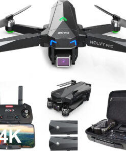 aovo Drones with Camera for Adults 4K HD UHD, 60 Minutes Flight Time Quadcopter with Brushless Motor, GPS Return Home, Follow Me Professional Camera Drone