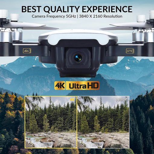Contixo F30 Drone - for Kids & Adults WiFi 4K HD UHD Camera and GPS, FPV Quadcopter for Beginners, Foldable mini drone, Brushless Motor, Follow Me, Two Batteries and Carrying Case Included Professional Camera Drone 8 Contixo F30 Drone - for Kids & Adults WiFi 4K HD UHD Camera and GPS, FPV Quadcopter for Beginners, Foldable mini drone, Brushless Motor, Follow Me, Two Batteries and Carrying Case Included Professional Camera Drone - صورة Contixo F30 Drone - for Kids & Adults WiFi 4K HD UHD Camera and GPS, FPV Quadcopter for Beginners, Foldable mini drone, Brushless Motor, Follow Me, Two Batteries and Carrying Case Included Professional Camera Drone - صورة 8