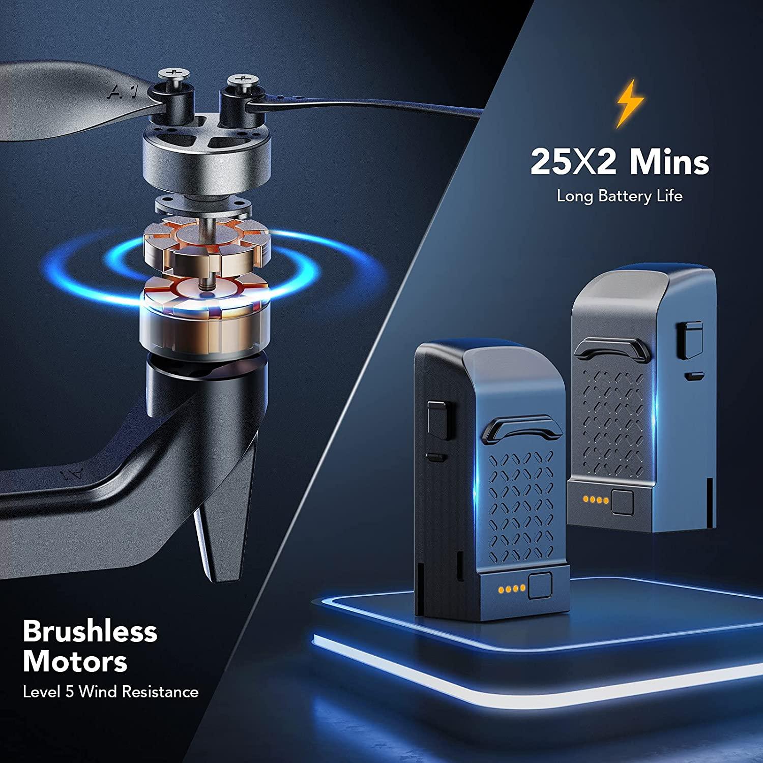 Ruko U11 PRO Drone - with 4k camera, Decent First Beginner Drone 50-Min Flight Time GPS RC Quadcopter UAV Upgraded Scale 5 Wind Resistance with Brushless Motor Advanced Auto Return Professional Camera Drone 5 Ruko U11 PRO Drone - with 4k camera, Decent First Beginner Drone 50-Min Flight Time GPS RC Quadcopter UAV Upgraded Scale 5 Wind Resistance with Brushless Motor Advanced Auto Return Professional Camera Drone — изображение 5