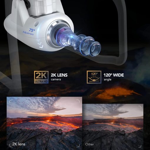 Potensic T25 Drone - with Camera for Adults, 2K GPS FPV Camera Drone with Backpack, 3 Batteries, Auto Return Home, Follow Me, Waypoint Fly, Altitude Hold, 2023 Upgraded Professional Camera Drone 3 Potensic T25 Drone - with Camera for Adults, 2K GPS FPV Camera Drone with Backpack, 3 Batteries, Auto Return Home, Follow Me, Waypoint Fly, Altitude Hold, 2023 Upgraded Professional Camera Drone - صورة Potensic T25 Drone - with Camera for Adults, 2K GPS FPV Camera Drone with Backpack, 3 Batteries, Auto Return Home, Follow Me, Waypoint Fly, Altitude Hold, 2023 Upgraded Professional Camera Drone - صورة 3