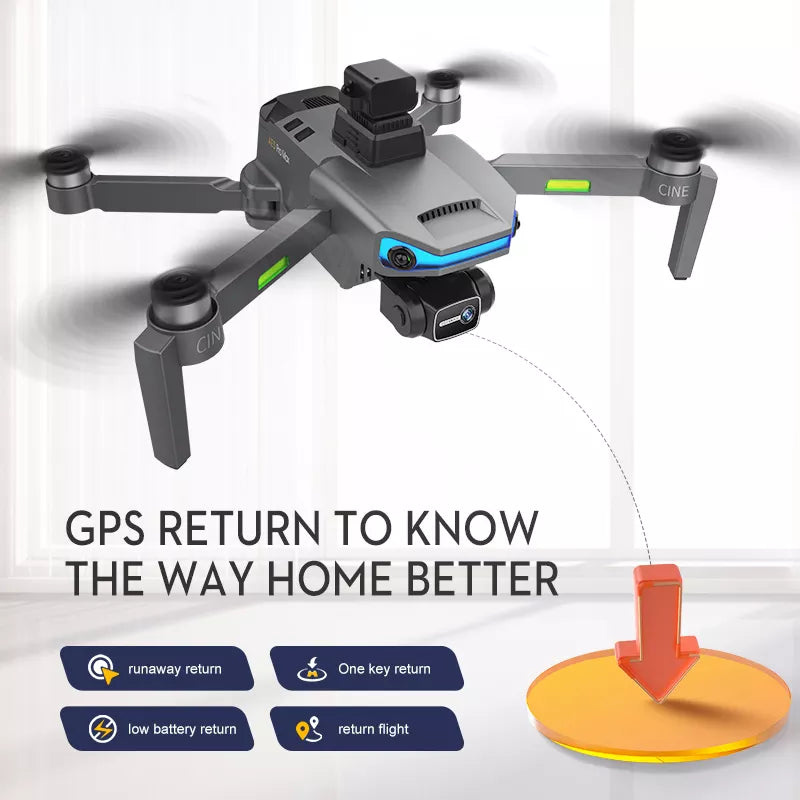 AE3 Pro Max Drone - 8K HD Dual Camera 6Axis EIS Gimbal 5G Wifi GPS FPV Folding RC Drones Quadcopter Professional Camera Drone 6 AE3 Pro Max Drone - 8K HD Dual Camera 6Axis EIS Gimbal 5G Wifi GPS FPV Folding RC Drones Quadcopter Professional Camera Drone - Image 6