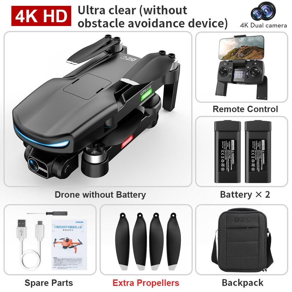 L800 Pro 2 Drone 4K HD Professional GPS FPV With Camera 3-Axis Gimbal 5G WIFI Dron Obstacle Avoidance Brushless Motor RC Quadcopter Professional Camera Drone 13 L800 Pro 2 Drone 4K HD Professional GPS FPV With Camera 3-Axis Gimbal 5G WIFI Dron Obstacle Avoidance Brushless Motor RC Quadcopter Professional Camera Drone — изображение 13