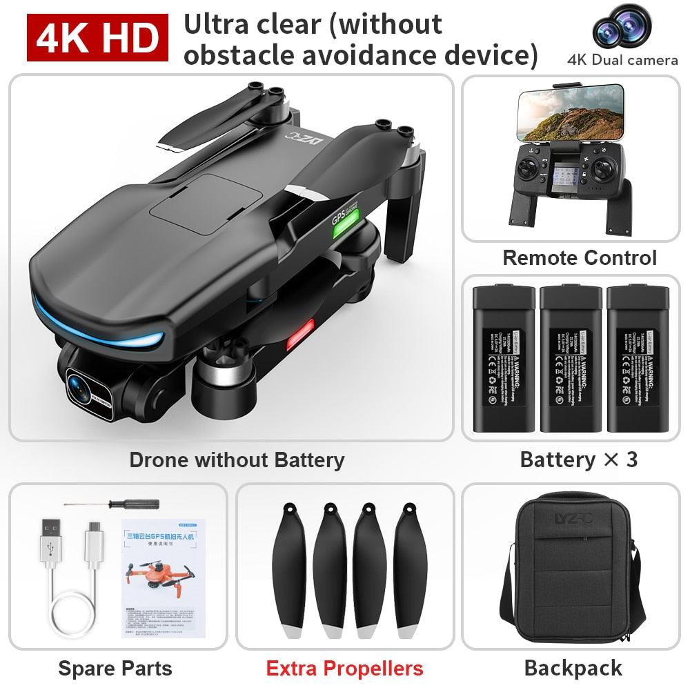 L800 Pro 2 Drone 4K HD Professional GPS FPV With Camera 3-Axis Gimbal 5G WIFI Dron Obstacle Avoidance Brushless Motor RC Quadcopter Professional Camera Drone 9 L800 Pro 2 Drone 4K HD Professional GPS FPV With Camera 3-Axis Gimbal 5G WIFI Dron Obstacle Avoidance Brushless Motor RC Quadcopter Professional Camera Drone — изображение 9