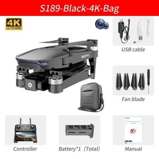 S189 Drone - GPS 6K HD Dual Camera 5G WIFI FPV Brushless Motor Foldable Quadcopter Helicopter Long Battery Life Gift Toy Professional Camera Drone 6 S189 Drone - GPS 6K HD Dual Camera 5G WIFI FPV Brushless Motor Foldable Quadcopter Helicopter Long Battery Life Gift Toy Professional Camera Drone - صورة S189 Drone - GPS 6K HD Dual Camera 5G WIFI FPV Brushless Motor Foldable Quadcopter Helicopter Long Battery Life Gift Toy Professional Camera Drone - صورة 6