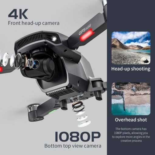 L106 Pro 3 Drone - 4K HD Profesional 3-Axis Gimbal 4K HD Dual Camera 5G GPS Dron Wifi FPV Brushless Motor RC Quadcopter VS L900 Pro Professional Camera Drone - Image 6