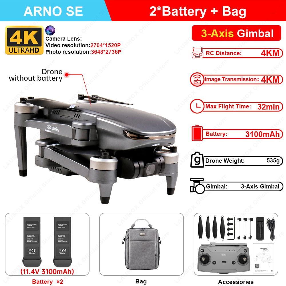 C-FLY Arno SE MAX Drone - Profesional 4K HD Camera 3-Axis Micro Gimbal 5G Wifi GPS Drone With HD Camera FPV Brushless Foldable RC Quadcopter Professional Camera Drone 17 C-FLY Arno SE MAX Drone - Profesional 4K HD Camera 3-Axis Micro Gimbal 5G Wifi GPS Drone With HD Camera FPV Brushless Foldable RC Quadcopter Professional Camera Drone - Image 17