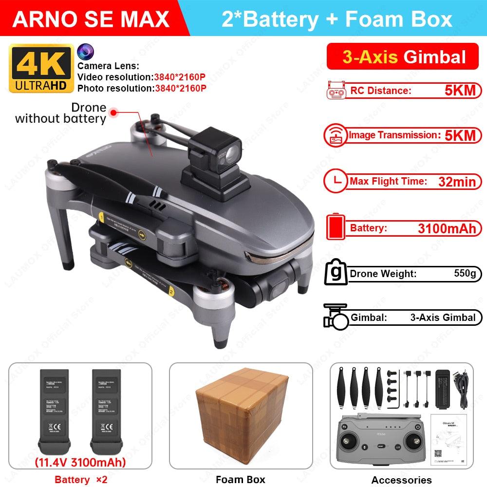 C-FLY Arno SE MAX Drone - Profesional 4K HD Camera 3-Axis Micro Gimbal 5G Wifi GPS Drone With HD Camera FPV Brushless Foldable RC Quadcopter Professional Camera Drone 13 C-FLY Arno SE MAX Drone - Profesional 4K HD Camera 3-Axis Micro Gimbal 5G Wifi GPS Drone With HD Camera FPV Brushless Foldable RC Quadcopter Professional Camera Drone - Image 13