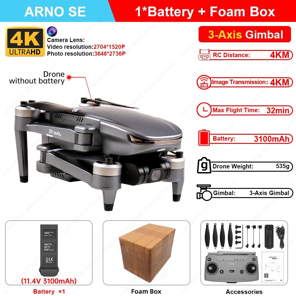C-FLY Arno SE MAX Drone - Profesional 4K HD Camera 3-Axis Micro Gimbal 5G Wifi GPS Drone With HD Camera FPV Brushless Foldable RC Quadcopter Professional Camera Drone 10 C-FLY Arno SE MAX Drone - Profesional 4K HD Camera 3-Axis Micro Gimbal 5G Wifi GPS Drone With HD Camera FPV Brushless Foldable RC Quadcopter Professional Camera Drone - Image 10