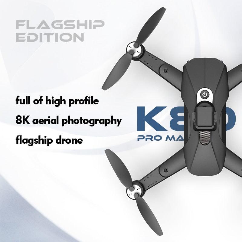 K80 Max Drone - 8K HD Camera Drone Brushless Motor GPS 5G WIFI 360 Obstacle Avoidance Foldable Quadcopter K80 PRO MAX RC Dron Toys Professional Camera Drone 22 K80 Max Drone - 8K HD Camera Drone Brushless Motor GPS 5G WIFI 360 Obstacle Avoidance Foldable Quadcopter K80 PRO MAX RC Dron Toys Professional Camera Drone — изображение 22