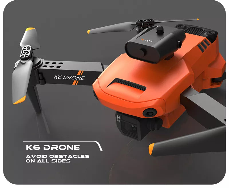 K6 Drone With Camera 4K HD Four Side 360 Obstacle Avoidance UAV Quadcopter Mini Drone 5 K6 Drone With Camera 4K HD Four Side 360 Obstacle Avoidance UAV Quadcopter Mini Drone - Image 5