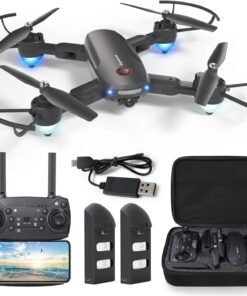 LOPOM X11 GPS Drone - with 4K CameranDual Camera 5G WiFi FPV Auto Return Follow Me Foldable Drone 40mins Flight Time Headless