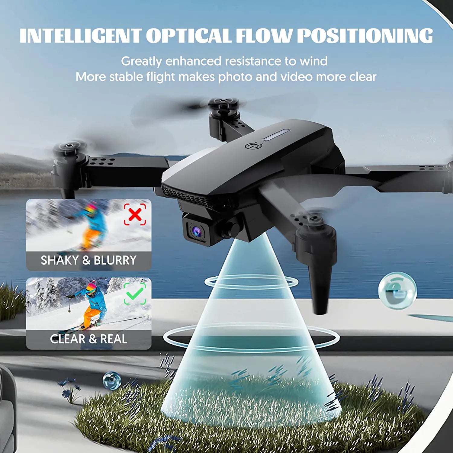 SUPFEEL A9002 Drones - with Camera for Adults 4k, Drones for Kids Beginners with Live Video RC Mini Drone with Camera Drones for Kids 8-12 Cool Ideas Boy Toys Gift 10-12 Years Old Teenage Support WiFi FPV 7 SUPFEEL A9002 Drones - with Camera for Adults 4k, Drones for Kids Beginners with Live Video RC Mini Drone with Camera Drones for Kids 8-12 Cool Ideas Boy Toys Gift 10-12 Years Old Teenage Support WiFi FPV - Image 7