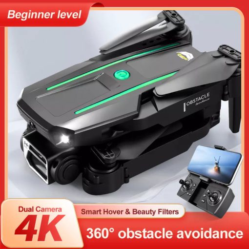 S86 - RC Drones Foldable Long Range Flying Distance HD 4K Video Dual Camera Drone Toys - صورة S86 - RC Drones Foldable Long Range Flying Distance HD 4K Video Dual Camera Drone Toys - صورة 6