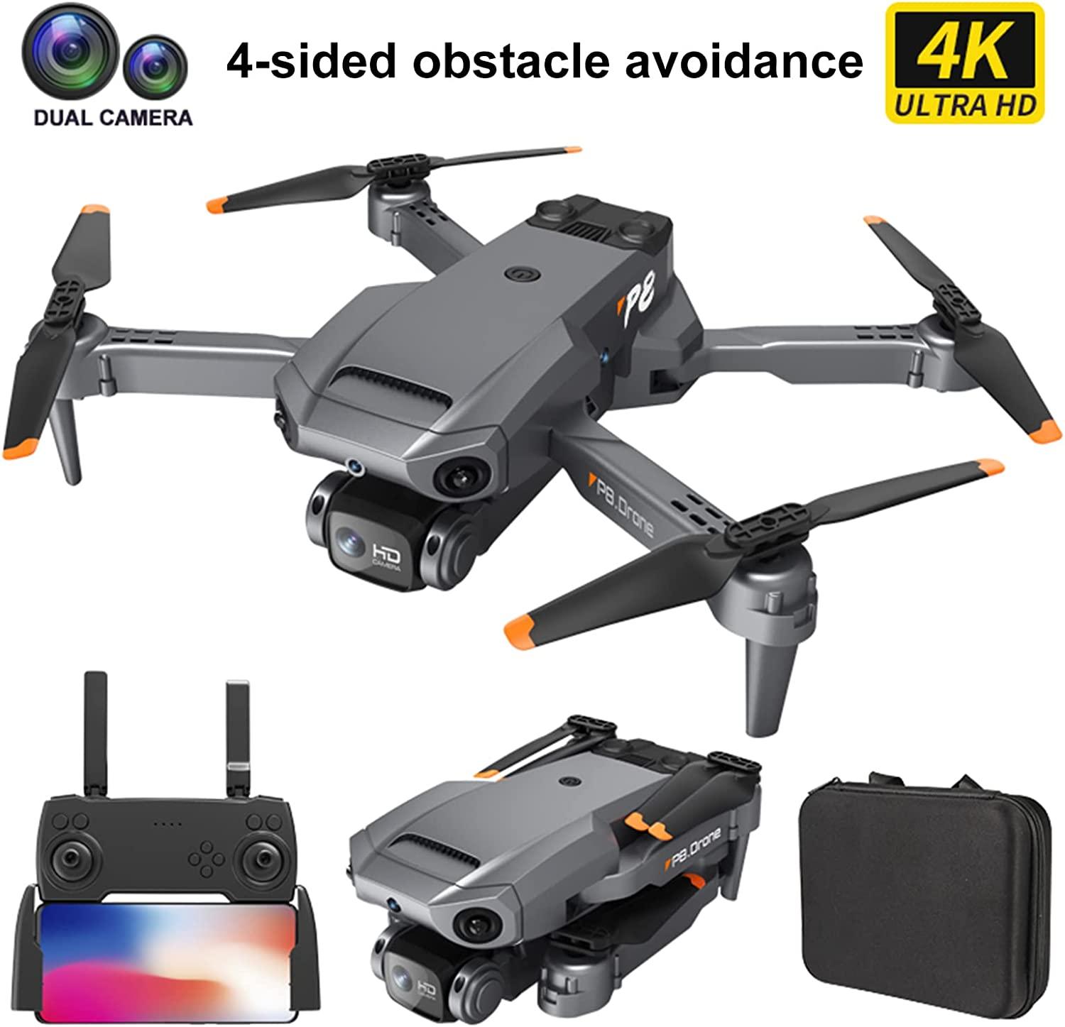 GoolRC Drone with Camera for Beginner - 4K Dual Camera RC Quadcopter with Function 4 Sided Obstacle Avoidance Waypoint Flight Gesture Control Storage Bag Package Drones for Kids 2 Battery 2 GoolRC Drone with Camera for Beginner - 4K Dual Camera RC Quadcopter with Function 4 Sided Obstacle Avoidance Waypoint Flight Gesture Control Storage Bag Package Drones for Kids 2 Battery - Image 2