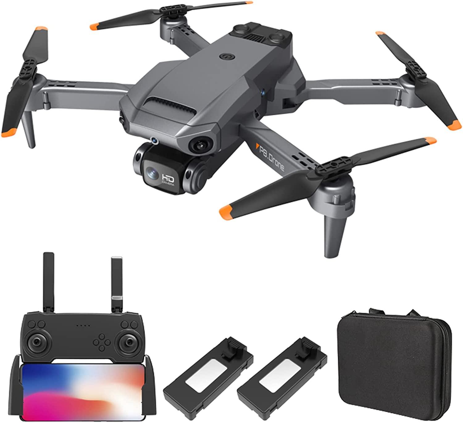 GoolRC Drone with Camera for Beginner - 4K Dual Camera RC Quadcopter with Function 4 Sided Obstacle Avoidance Waypoint Flight Gesture Control Storage Bag Package Drones for Kids 2 Battery 1 GoolRC Drone with Camera for Beginner - 4K Dual Camera RC Quadcopter with Function 4 Sided Obstacle Avoidance Waypoint Flight Gesture Control Storage Bag Package Drones for Kids 2 Battery