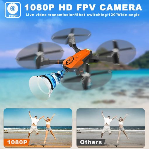 ORKNELY X-PACK7 Drone with Camera for Adults - WiFi 1080P HD Camera FPV RC Quadcopter Kids Toys Gifts for Beginner with Gravity Sensor 6 ORKNELY X-PACK7 Drone with Camera for Adults - WiFi 1080P HD Camera FPV RC Quadcopter Kids Toys Gifts for Beginner with Gravity Sensor — изображение 6