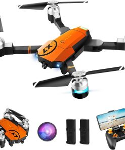 ORKNELY X-PACK7 Drone with Camera for Adults - WiFi 1080P HD Camera FPV RC Quadcopter Kids Toys Gifts for Beginner with Gravity Sensor