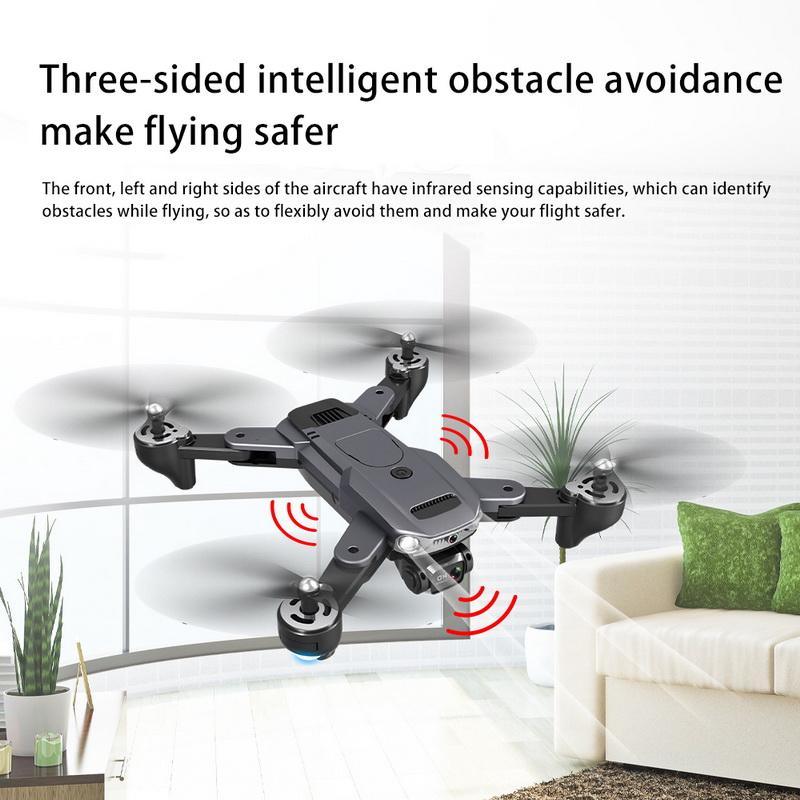 S819 Drone - 2024 New 4k Profesional HD Pair Camera With obstacle avoidance Brushless Motor Foldable Quadcopter Helicopter Toys — изображение 11