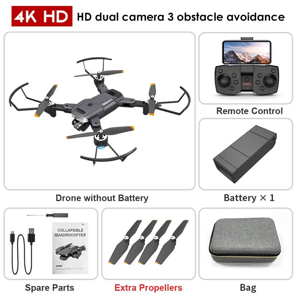 S819 Drone - 2024 New 4k Profesional HD Pair Camera With obstacle avoidance Brushless Motor Foldable Quadcopter Helicopter Toys — изображение 8