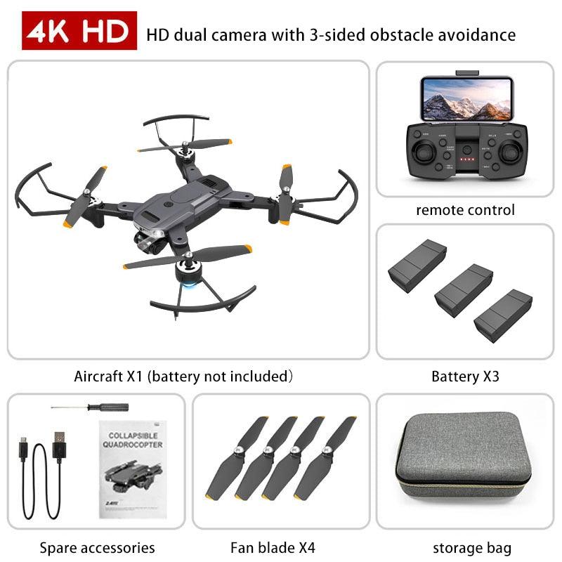 S819 Drone - 2024 New 4k Profesional HD Pair Camera With obstacle avoidance Brushless Motor Foldable Quadcopter Helicopter Toys — изображение 7