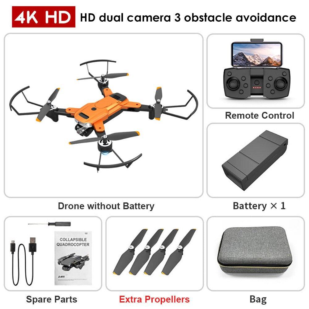 S819 Drone - 2024 New 4k Profesional HD Pair Camera With obstacle avoidance Brushless Motor Foldable Quadcopter Helicopter Toys — изображение 6