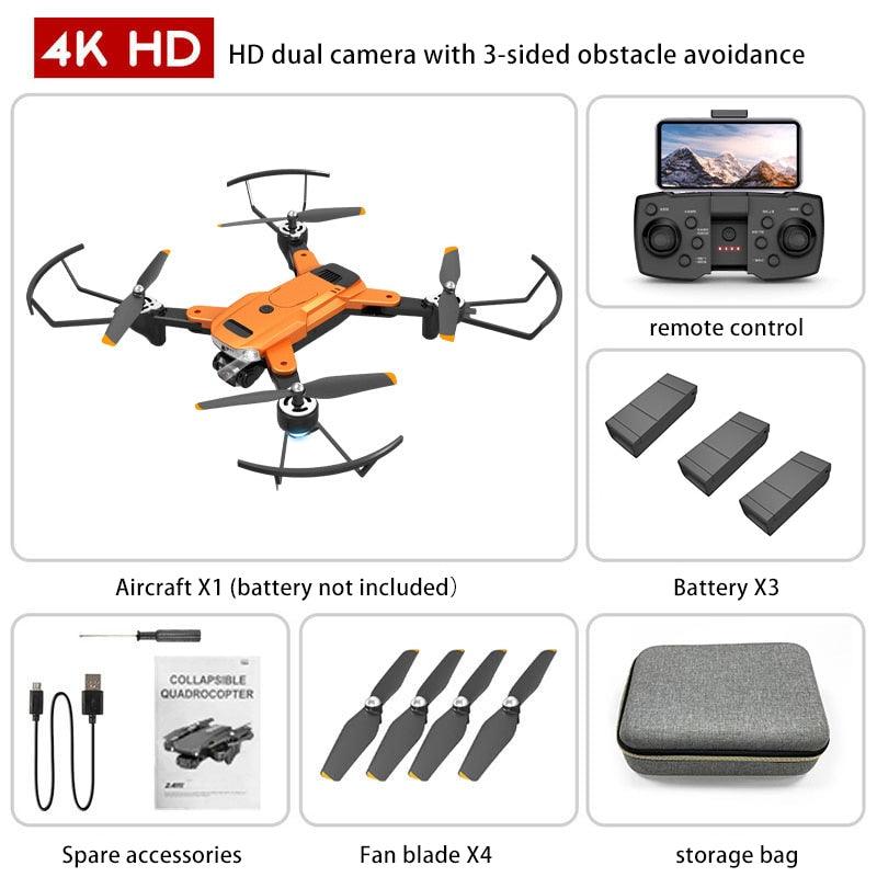 S819 Drone - 2024 New 4k Profesional HD Pair Camera With obstacle avoidance Brushless Motor Foldable Quadcopter Helicopter Toys — изображение 5