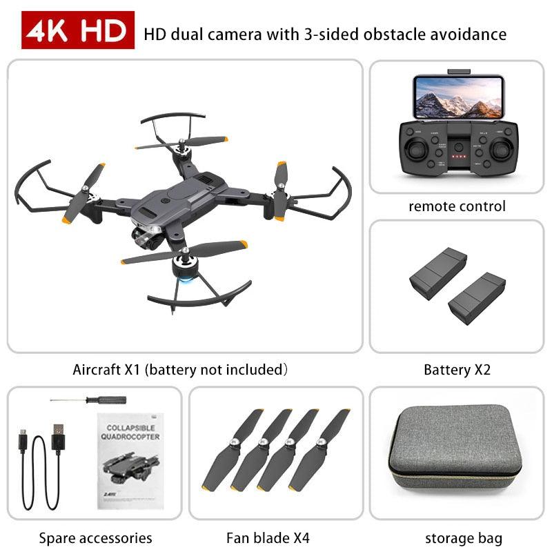 S819 Drone - 2024 New 4k Profesional HD Pair Camera With obstacle avoidance Brushless Motor Foldable Quadcopter Helicopter Toys — изображение 3