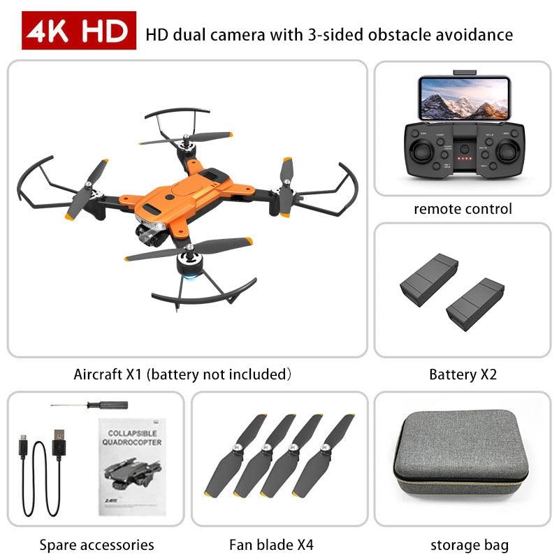 S819 Drone - 2024 New 4k Profesional HD Pair Camera With obstacle avoidance Brushless Motor Foldable Quadcopter Helicopter Toys — изображение 4