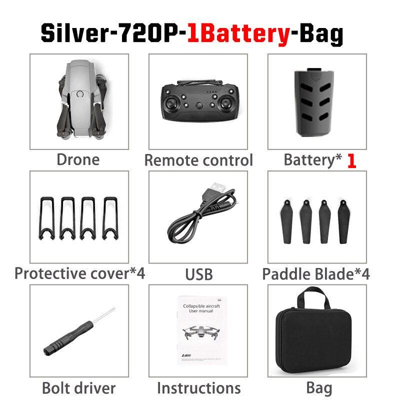 طائرة هالولو E68 بدون طيار - كاميرا عريضة الزاوية عالية الدقة 4K 1080P كاميرا عالية الوضعية 7 Halolo E68 Drone - Wide Angle HD 4K 1080P Camera Hight Hold Mode - صورة Halolo E68 Drone - Wide Angle HD 4K 1080P Camera Hight Hold Mode - صورة 7