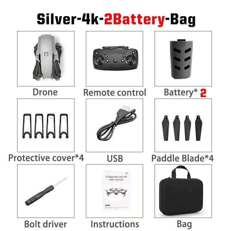 طائرة هالولو E68 بدون طيار - كاميرا عريضة الزاوية عالية الدقة 4K 1080P كاميرا عالية الوضعية 3 Halolo E68 Drone - Wide Angle HD 4K 1080P Camera Hight Hold Mode - صورة Halolo E68 Drone - Wide Angle HD 4K 1080P Camera Hight Hold Mode - صورة 3